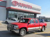 1999 Victory Red Chevrolet Silverado 1500 LS Extended Cab 4x4 #38412830