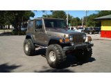 2004 Light Khaki Metallic Jeep Wrangler Rubicon 4x4 #38413109