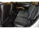 2008 Mitsubishi Outlander SE 4WD Black Interior