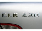 2003 Mercedes-Benz CLK 430 Cabriolet Marks and Logos