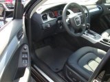 2011 Audi A4 2.0T quattro Sedan Black Interior