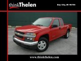 2005 Victory Red Chevrolet Colorado LS Extended Cab #38413494