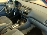 2005 Honda Civic Value Package Sedan Gray Interior