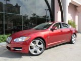 Radiance Red Metallic Jaguar XF in 2009