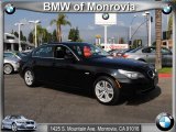 2009 Jet Black BMW 5 Series 528i Sedan #38412955