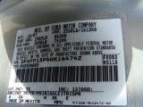 1998 Escort Color Code for Silver Frost Metallic - Color Code: TS