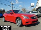 2009 Vibrant Red Infiniti G 37 S Sport Coupe #38474250