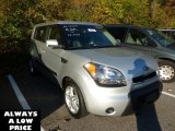 2010 Bright Silver Kia Soul + #38474265