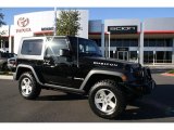 2010 Black Jeep Wrangler Rubicon 4x4 #38474274