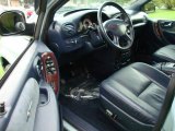 2001 Chrysler Town & Country Limited Navy Blue Interior