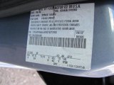 1999 Contour Color Code for Medium Steel Blue Metallic - Color Code: SP