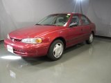 2002 Medium Red Metallic Chevrolet Prizm  #38474888