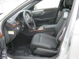 2011 Mercedes-Benz E 550 Sedan Black Interior