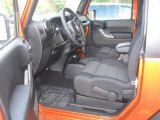 2011 Jeep Wrangler Sport S 4x4 Black Interior