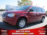 2010 Deep Cherry Red Crystal Pearl Chrysler Town & Country LX #38474651