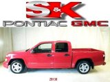 2005 Victory Red Chevrolet Colorado LS Crew Cab #3839716