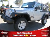 2011 Bright Silver Metallic Jeep Wrangler Sport 4x4 #38474661