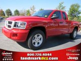 2011 Flame Red Dodge Dakota Big Horn Extended Cab #38474664