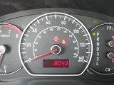 2009 Suzuki SX4 Sport Sedan Gauges