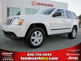 2008 Stone White Jeep Grand Cherokee Laredo #38474674