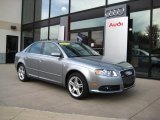 2008 Quartz Grey Metallic Audi A4 2.0T quattro Sedan #38474693