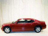 2007 Inferno Red Crystal Pearl Dodge Charger SXT #3839707