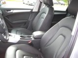2009 Audi A4 2.0T quattro Sedan Black Interior