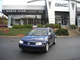 Indigo Blue Metallic Volkswagen Golf in 2005