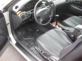 2002 Toyota Solara SLE V6 Coupe Charcoal Interior