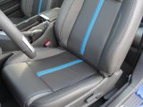 2011 Ford Mustang GT Premium Coupe Charcoal Black/Grabber Blue Interior