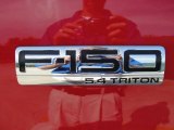 2004 Ford F150 FX4 Regular Cab 4x4 Marks and Logos