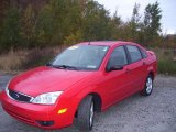 2007 Infra-Red Ford Focus ZX4 SES Sedan #38474506