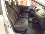 2008 Nissan Versa 1.8 S Hatchback Charcoal Interior