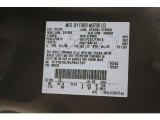 2004 Ranger Color Code for Dark Shadow Grey Metallic - Color Code: CX