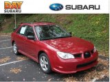 2007 Garnet Red Pearl Subaru Impreza 2.5i Wagon #38548905