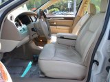 2007 Lincoln Town Car Designer Light Camel Interior