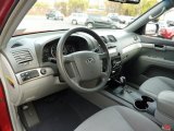 2009 Kia Borrego LX V6 4x4 Gray Interior