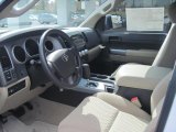 2011 Toyota Tundra CrewMax Sand Beige Interior