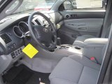2011 Toyota Tacoma V6 TRD Double Cab 4x4 Graphite Gray Interior