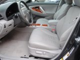 2010 Toyota Camry XLE V6 Ash Gray Interior