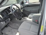 2011 Toyota Tacoma V6 SR5 PreRunner Double Cab Graphite Gray Interior
