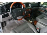 2004 Lexus LX 470 Gray Interior