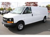 2007 Chevrolet Express 2500 Extended Commercial Van Front 3/4 View