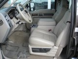 2008 Ford F350 Super Duty Lariat Crew Cab Dually Medium Stone Interior