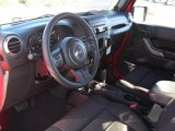 2011 Jeep Wrangler Sport 4x4 Black Interior
