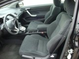 2010 Honda Civic EX Coupe Black Interior