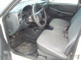 2000 Chevrolet S10 Regular Cab Medium Gray Interior