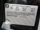 2007 Buick LaCrosse CX Info Tag