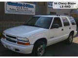 2004 Summit White Chevrolet Blazer LS 4x4 #38549069