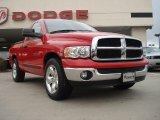 2005 Flame Red Dodge Ram 1500 SLT Regular Cab #38549360